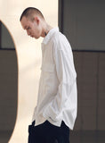 メスノウン(MASSNOUN) SB TWO POCKET LONG SHIRTS MSNST001-WT