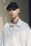 メスノウン(MASSNOUN) SB SOLID SHORT SHIRTS MSNST002-WT