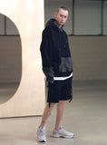 メスノウン(MASSNOUN) STRAP CARGO SHORT PANTS MSNSP001 (BLACK)