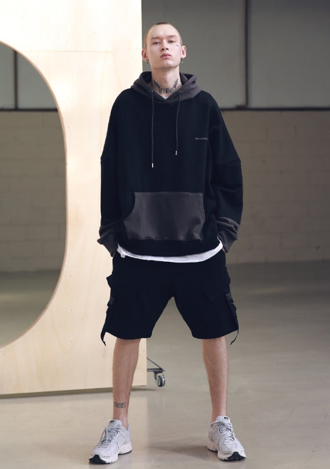 メスノウン(MASSNOUN) STRAP CARGO SHORT PANTS MSNSP001 (BLACK)