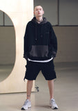 メスノウン(MASSNOUN) STRAP CARGO SHORT PANTS MSNSP001 (BLACK)