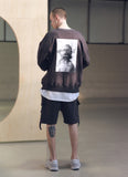 メスノウン(MASSNOUN) STRAP CARGO SHORT PANTS MSNSP001 (Darkgray)
