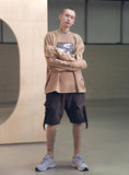 メスノウン(MASSNOUN) STRAP CARGO SHORT PANTS MSNSP001 (Darkgray)