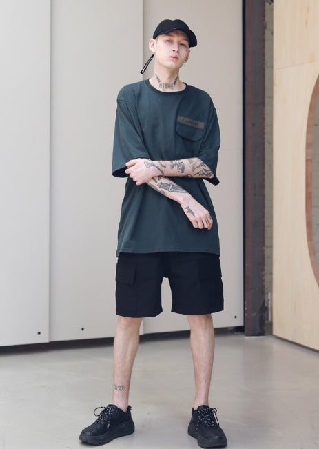 メスノウン(MASSNOUN) EASY CARGO SHORT PANTS MSNSP002 (BLACK)