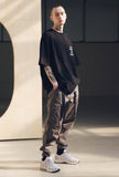 メスノウン(MASSNOUN) SCRATCH OVERSIZED T-SHIRTS MSNTS002 (BLACK)