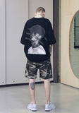 メスノウン(MASSNOUN) SCRATCH OVERSIZED T-SHIRTS MSNTS002 (BLACK)