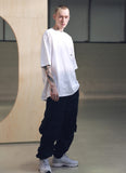 メスノウン(MASSNOUN) SCRATCH OVERSIZED T-SHIRTS MSNTS002 (WHITE)