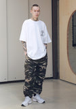 メスノウン(MASSNOUN) SCRATCH OVERSIZED T-SHIRTS MSNTS002 (WHITE)