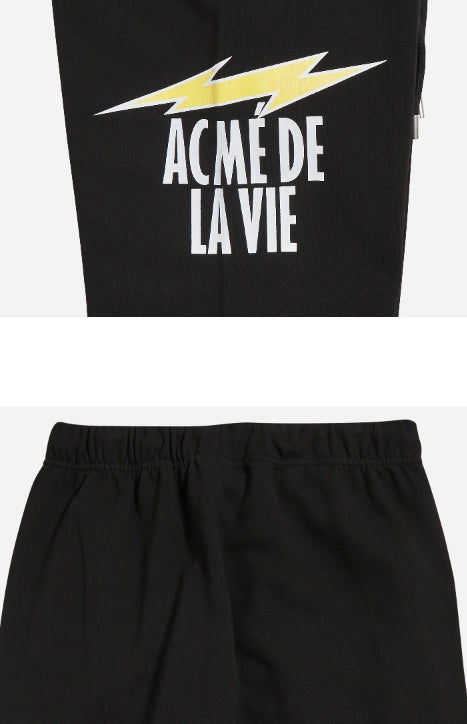 アクメドラビ(acme' de la vie) ADLV THUNDER BOLT SETUP PANTS BLACK