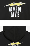 アクメドラビ(acme' de la vie) ADLV THUNDER BOLT SETUP HOODIE BLACK
