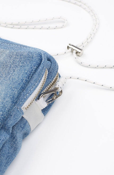 スクラップ(SKRAP) DENIM small bag Blue