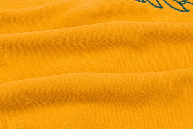ロマンティッククラウン(ROMANTIC CROWN) 21C BOYS RMTCRW LOGO HOOD_YELLOW