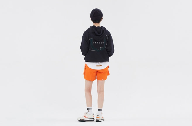 ロマンティッククラウン(ROMANTIC CROWN)21C BOYS RMTCRW LOGO HOOD_NAVY
