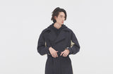 ロマンティッククラウン(ROMANTIC CROWN) WIDE LAPEL TRENCH COAT_NAVY