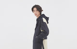 ロマンティッククラウン(ROMANTIC CROWN) WIDE LAPEL TRENCH COAT_NAVY