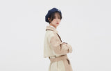 ロマンティッククラウン(ROMANTIC CROWN) WIDE LAPEL TRENCH COAT_BEIGE