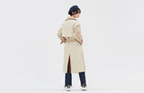 ロマンティッククラウン(ROMANTIC CROWN) WIDE LAPEL TRENCH COAT_BEIGE