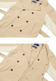 ロマンティッククラウン(ROMANTIC CROWN) WIDE LAPEL TRENCH COAT_BEIGE