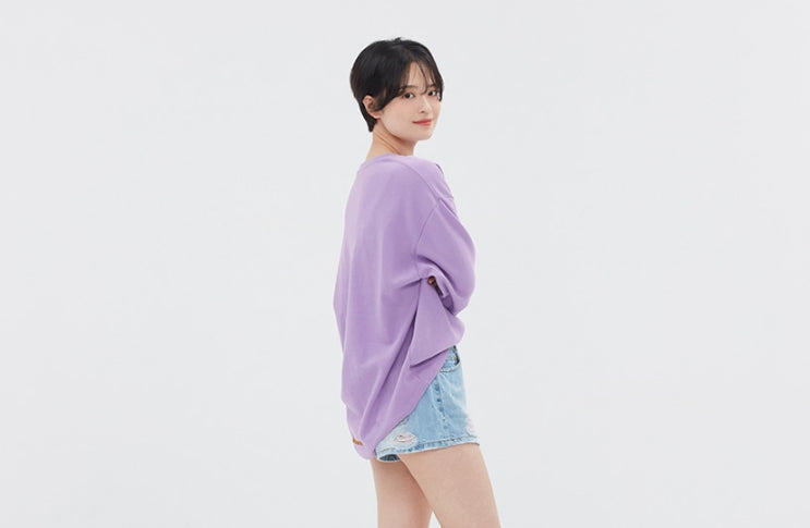 ロマンティッククラウン(ROMANTIC CROWN)   21C BOYS LONG SLEEVE_PURPLE