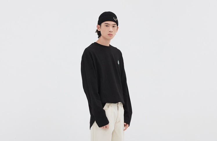 ロマンティッククラウン(ROMANTIC CROWN)21C BOYS LONG SLEEVE_BLACK