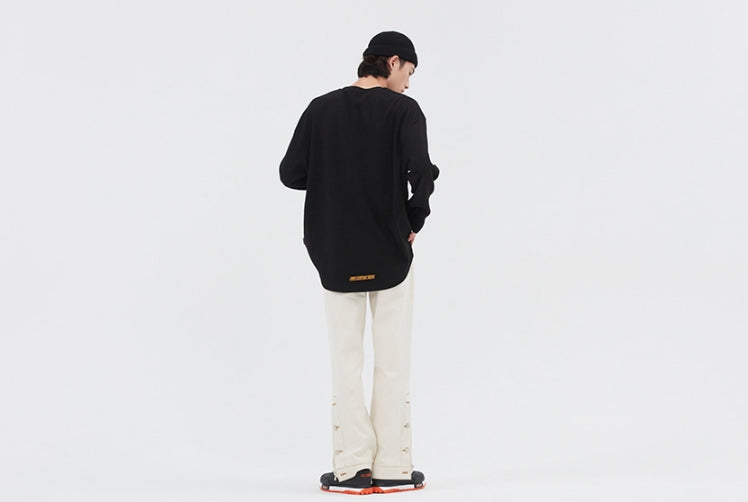 ロマンティッククラウン(ROMANTIC CROWN)21C BOYS LONG SLEEVE_BLACK