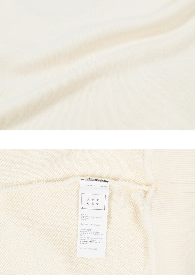 ロマンティッククラウン(ROMANTIC CROWN)  CLASSIC LOGO HOOD_OATMEAL