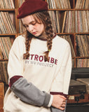ダブルユーブイプロジェクト(WV PROJECT)  RETPOP SWEATSHIRT Ivory MJMT7050
