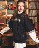 ダブルユーブイプロジェクト(WV PROJECT)  RETPOP SWEATSHIRT Navy MJMT7050