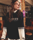 ダブルユーブイプロジェクト(WV PROJECT)  RETPOP SWEATSHIRT Navy MJMT7050