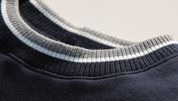 ダブルユーブイプロジェクト(WV PROJECT)  RETPOP SWEATSHIRT Navy MJMT7050
