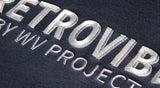 ダブルユーブイプロジェクト(WV PROJECT)  RETPOP SWEATSHIRT Navy MJMT7050