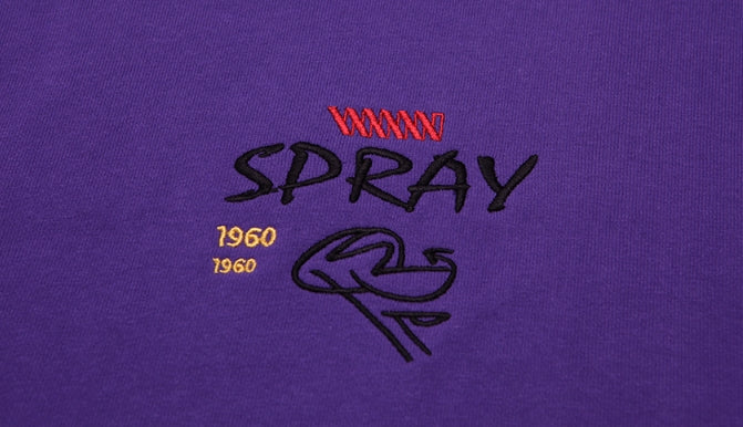ダブルユーブイプロジェクト(WV PROJECT)SCRIBBLE SWEATSHIRT YRMT7205 (VIOLET)