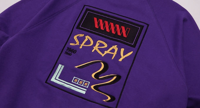 ダブルユーブイプロジェクト(WV PROJECT)SCRIBBLE SWEATSHIRT YRMT7205 (BLACK)