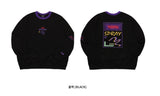 ダブルユーブイプロジェクト(WV PROJECT)SCRIBBLE SWEATSHIRT YRMT7205 (BLACK)