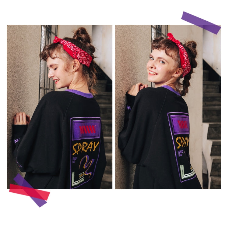 ダブルユーブイプロジェクト(WV PROJECT)SCRIBBLE SWEATSHIRT YRMT7205 (BLACK)