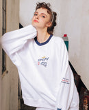 ダブルユーブイプロジェクト(WV PROJECT)SCRIBBLE SWEATSHIRT YRMT7205 (WHITE)