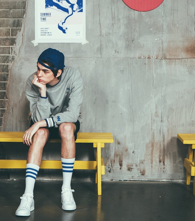 ダブルユーブイプロジェクト(WV PROJECT) GONDRY SWEATSHIRT GRAY MJMT7057