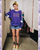 ダブルユーブイプロジェクト(WV PROJECT) KELLY SWEATSHIRT VIOLET MJMT7188