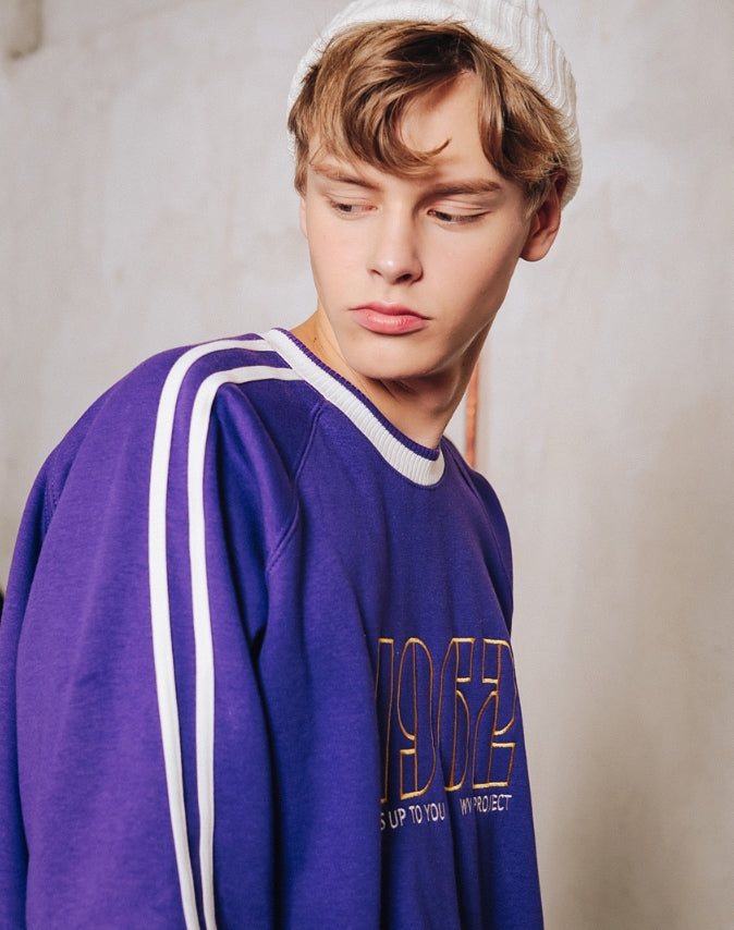 ダブルユーブイプロジェクト(WV PROJECT) KELLY SWEATSHIRT VIOLET MJMT7188