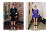 ダブルユーブイプロジェクト(WV PROJECT) KELLY SWEATSHIRT VIOLET MJMT7188