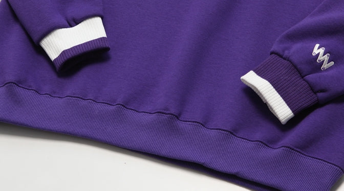 ダブルユーブイプロジェクト(WV PROJECT) KELLY SWEATSHIRT VIOLET MJMT7188