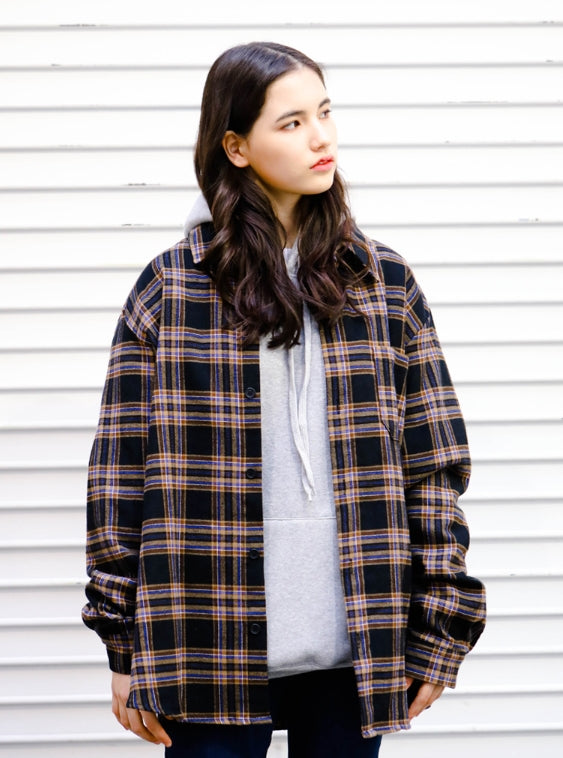 パーステップ(PERSTEP)Extreme Loose fit Shirt 2種(Black,Green) MLS4127