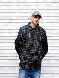 パーステップ(PERSTEP)Extreme Loose fit Shirt 2種(Black,Green) MLS4127