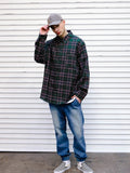 パーステップ(PERSTEP)Extreme Loose fit Shirt 2種(Black,Green) MLS4127