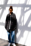 パーステップ(PERSTEP)Extreme Loose fit Shirt 2種(Black,Green) MLS4127