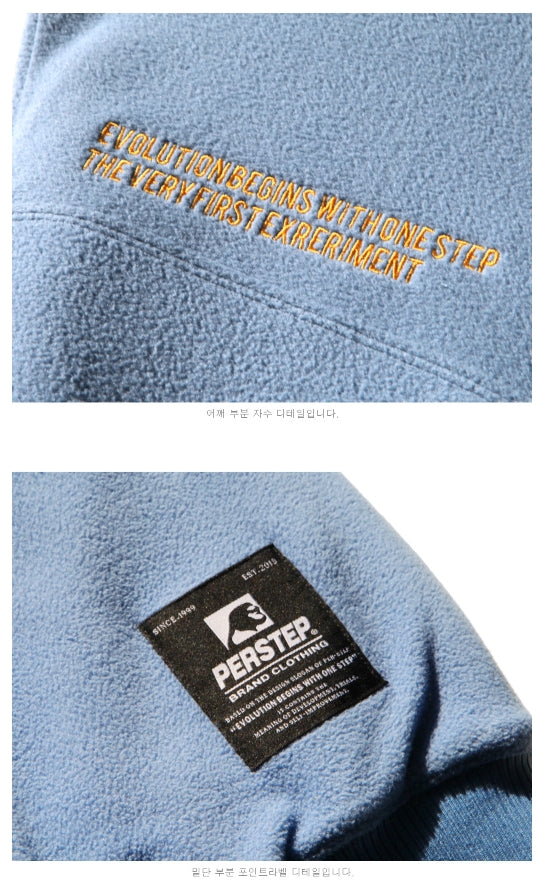 パーステップ(PERSTEP)Keep Fleece Dual Zip up 4種 MSOT4217