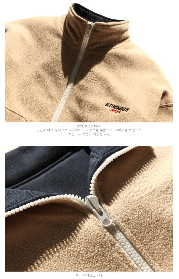 パーステップ(PERSTEP)Keep Fleece Dual Zip up 4種 MSOT4217