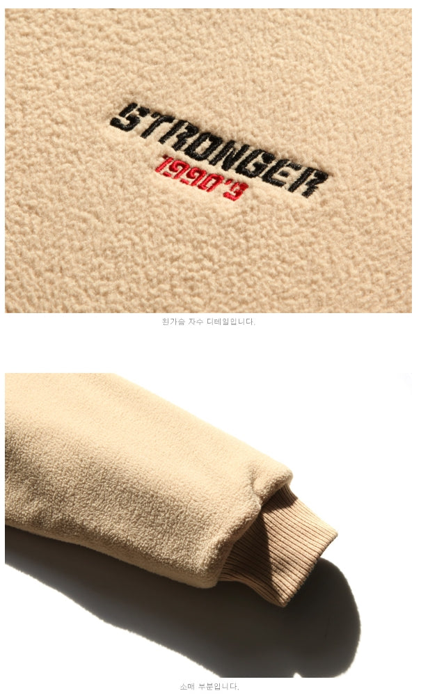 パーステップ(PERSTEP)Keep Fleece Dual Zip up 4種 MSOT4217