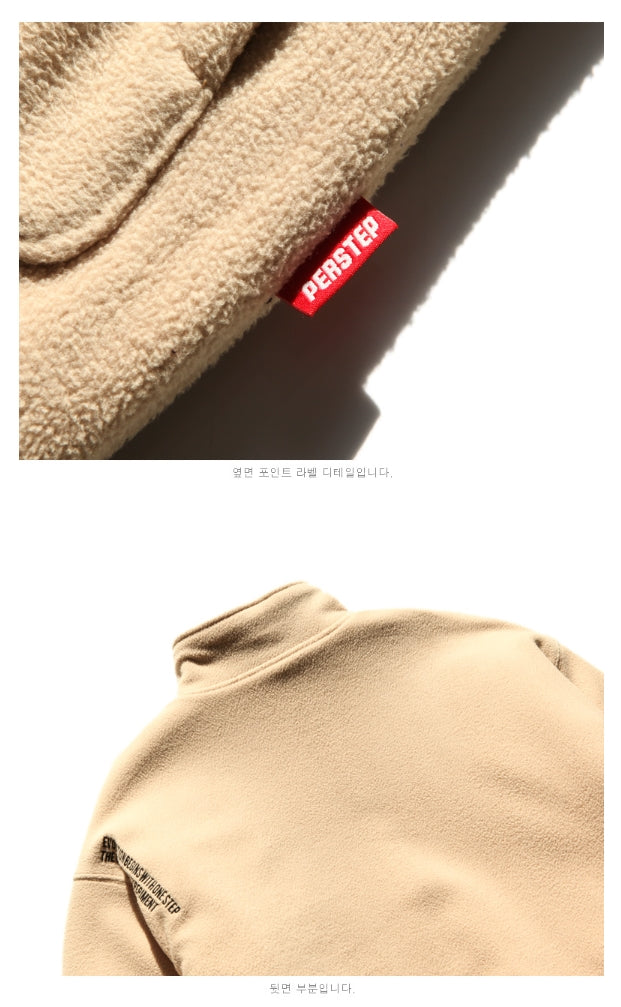 パーステップ(PERSTEP)Keep Fleece Dual Zip up 4種 MSOT4217