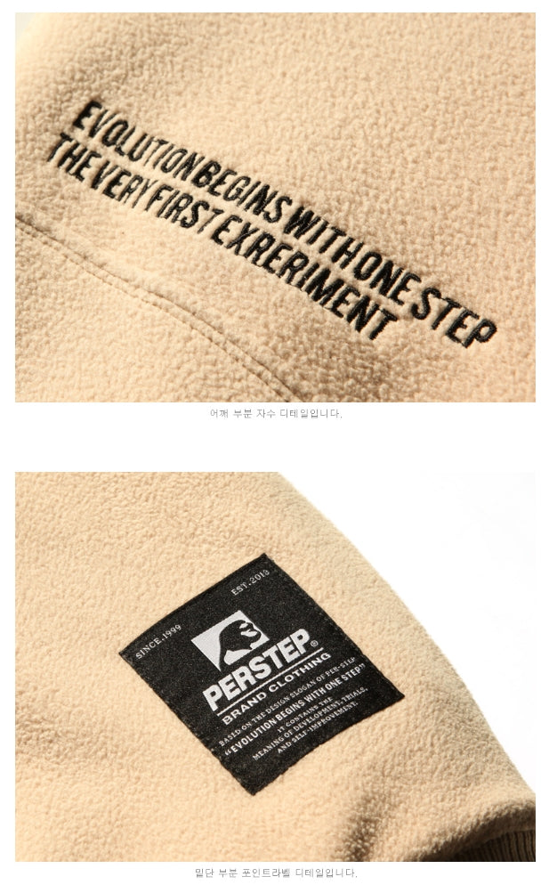 パーステップ(PERSTEP)Keep Fleece Dual Zip up 4種 MSOT4217
